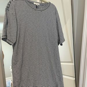 NWT. Rag & Bone Slub Shirt Dress. Size Large.
